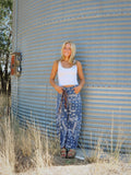 PAISLEY BARREL JEANS