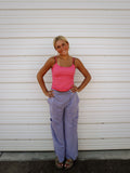 WIDE LEG CARGO SWEATPANTS