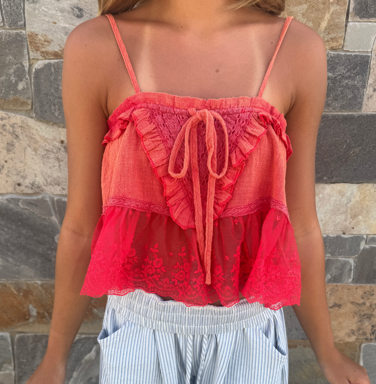 LACE TANK