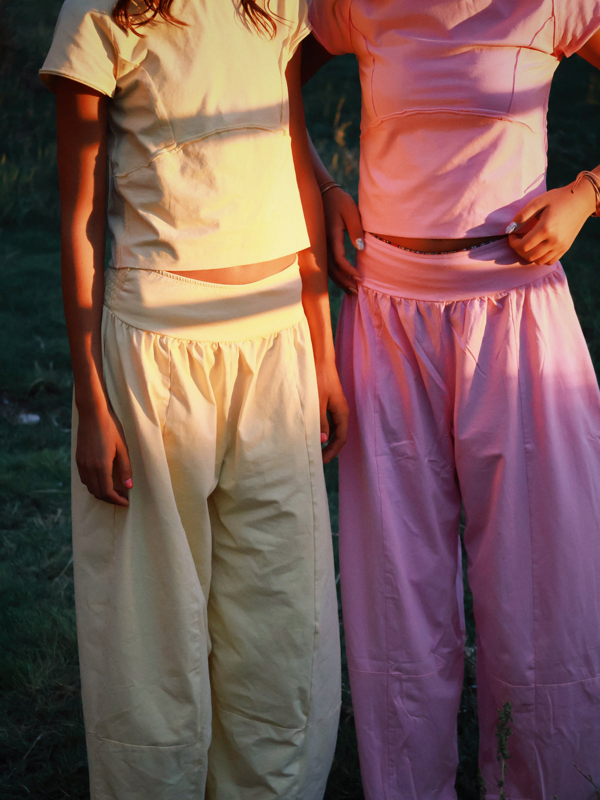 MINERAL WASHED CROPPED SET