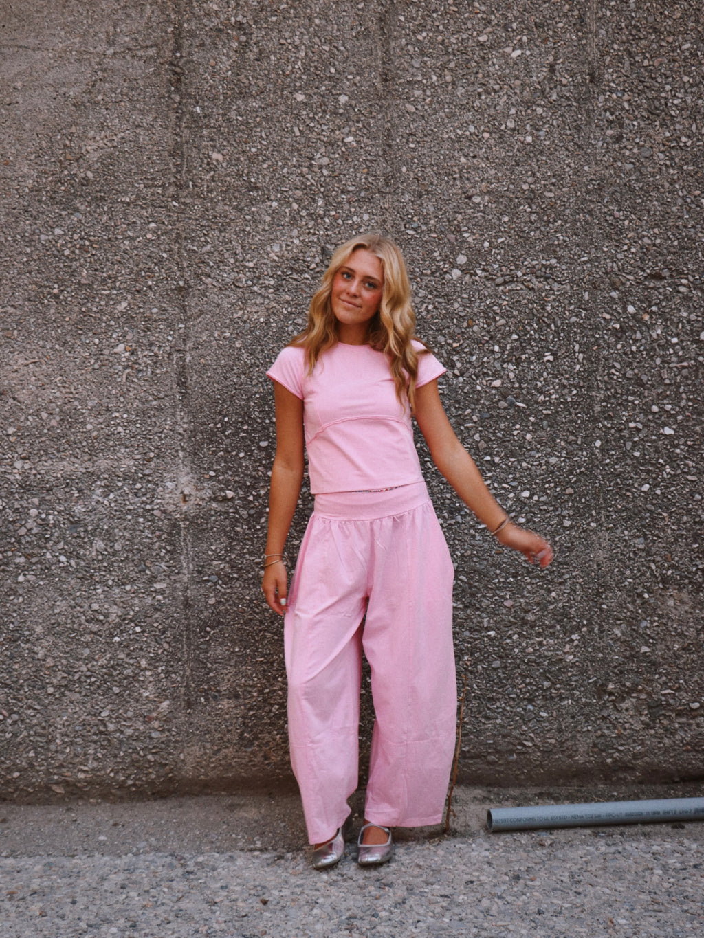 MINERAL WASHED CROPPED SET