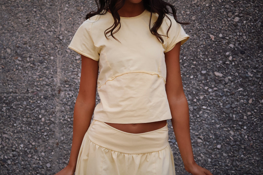 MINERAL WASHED CROPPED SET